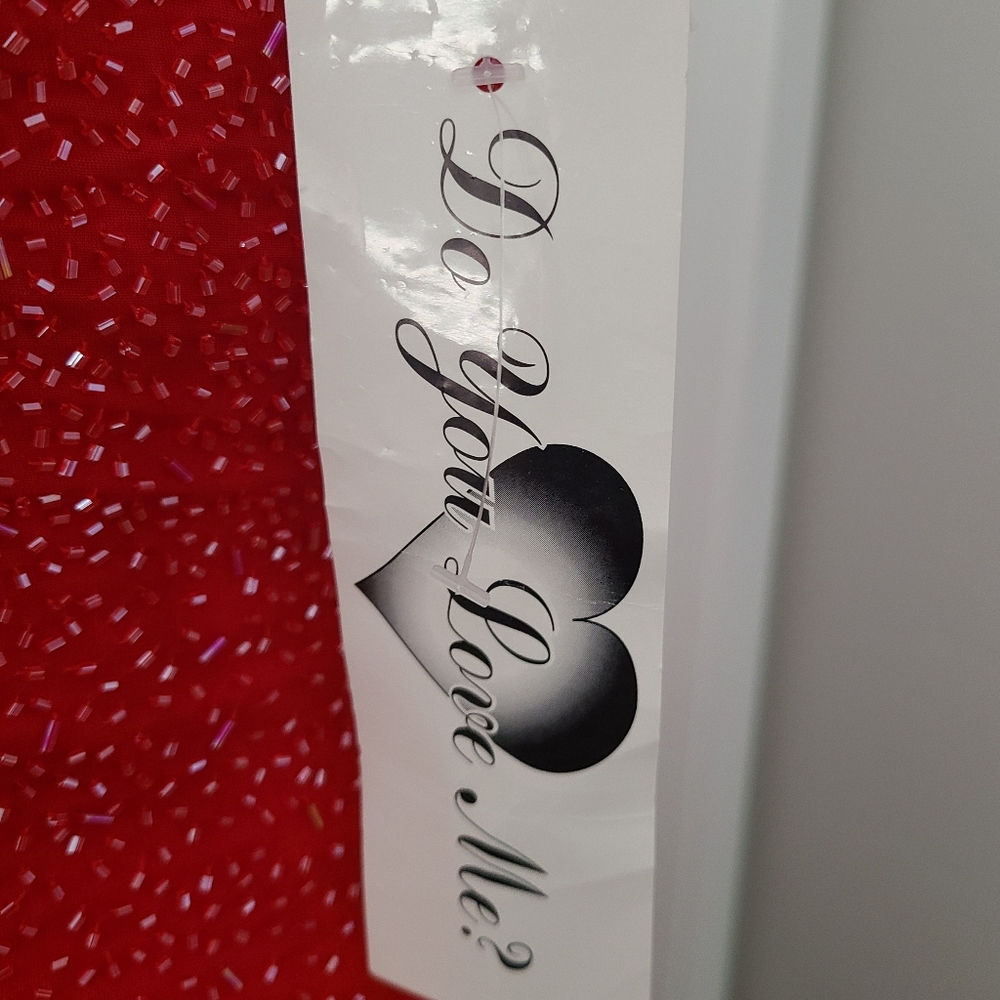 Elegant Red Prom Dress - Picture 5 of 6